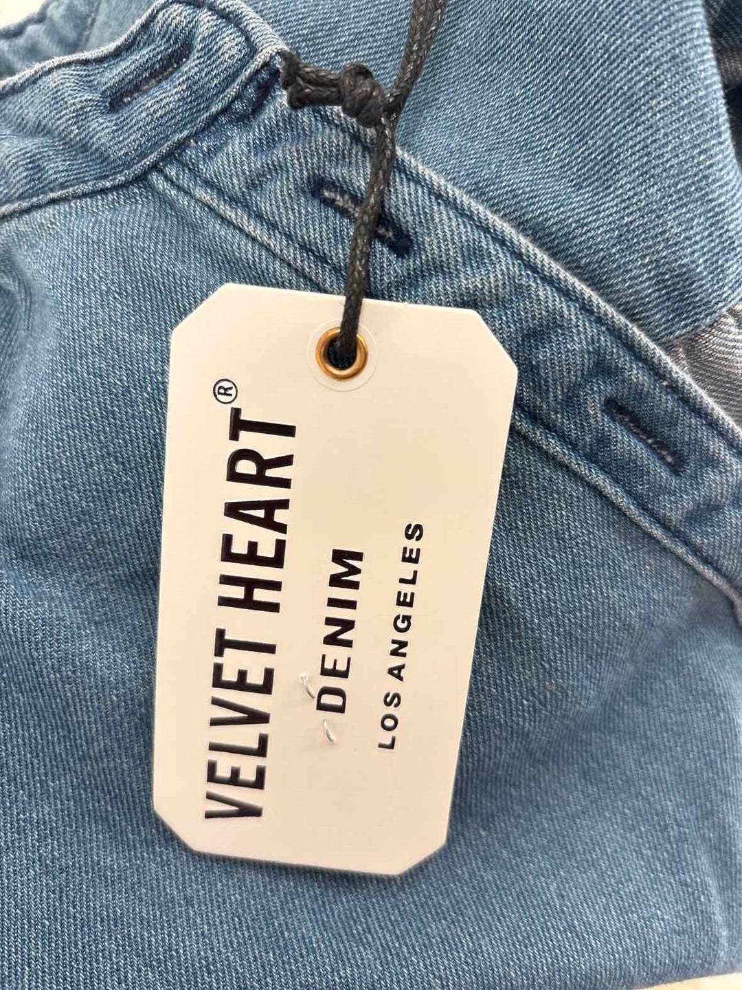 Size S VELVET Denim Shirt