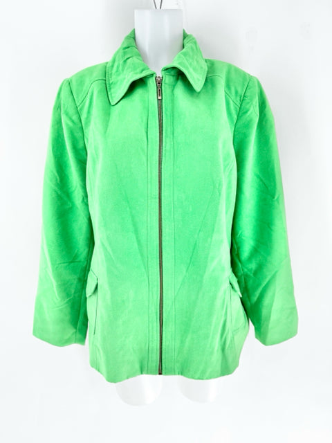 Size 16P Green Blazer