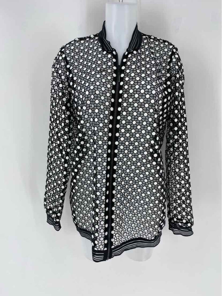 Size L TAHARI Black Jacket