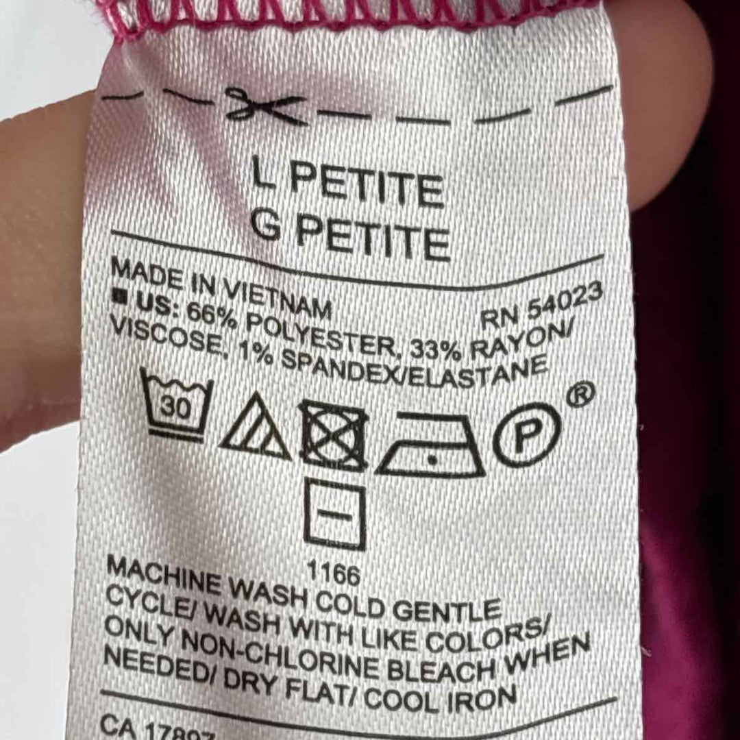 Size Petite Banana Republic Purple Shirt