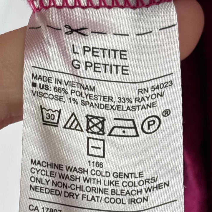 Size Petite Banana Republic Purple Shirt