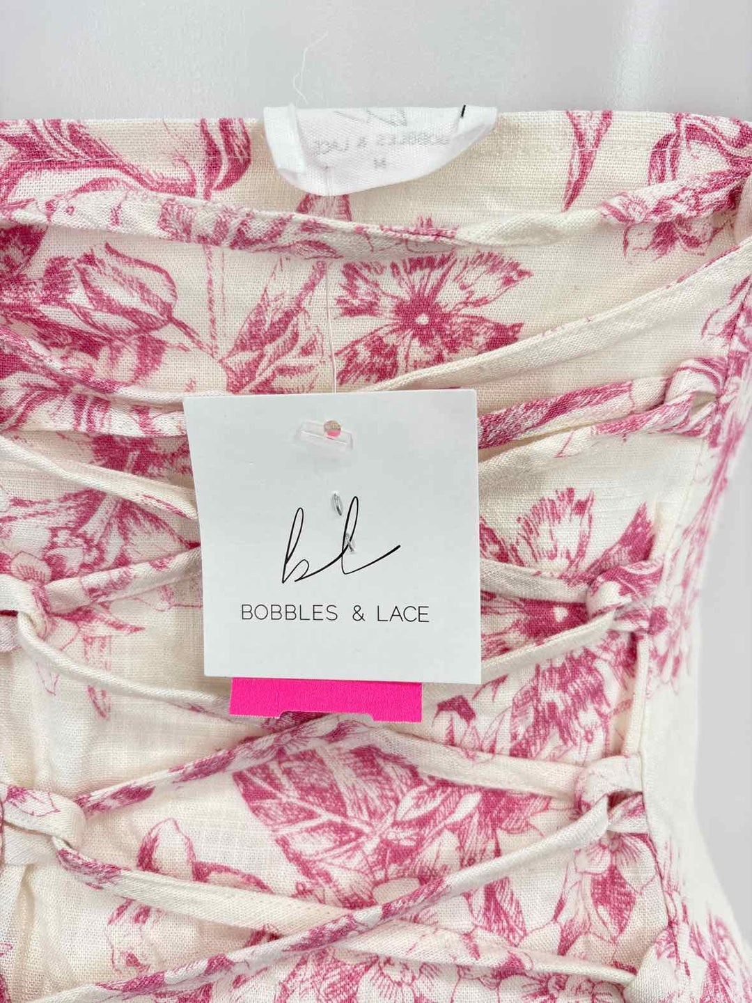 Size M PINK PRINT Dress