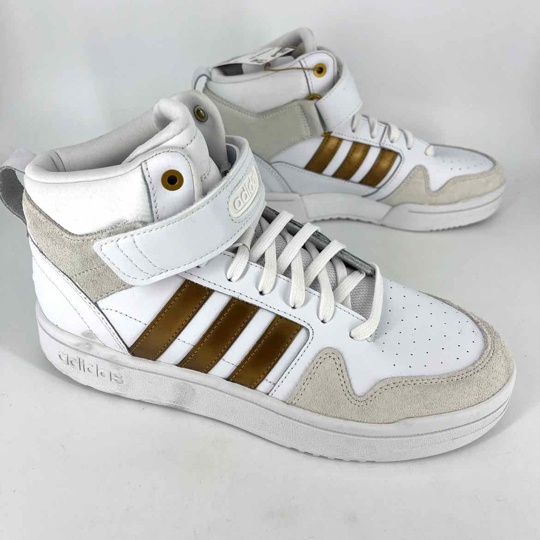 Shoe Size 10 Adidas White Rubber Sneakers
