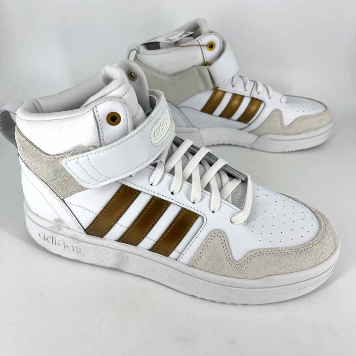 Shoe Size 10 Adidas White Rubber Sneakers