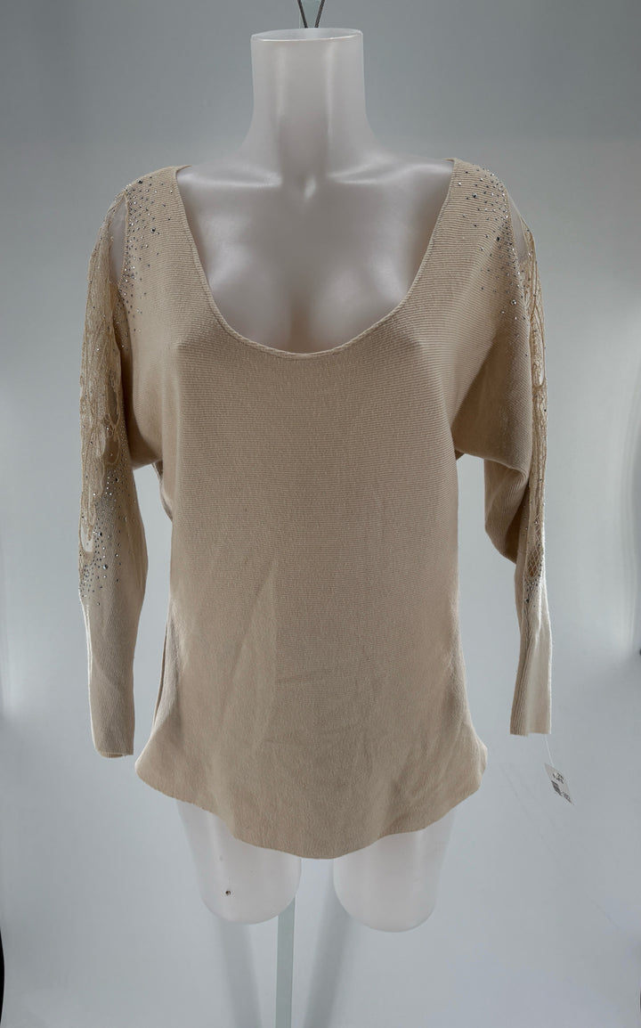 Size XL Beige Sweater