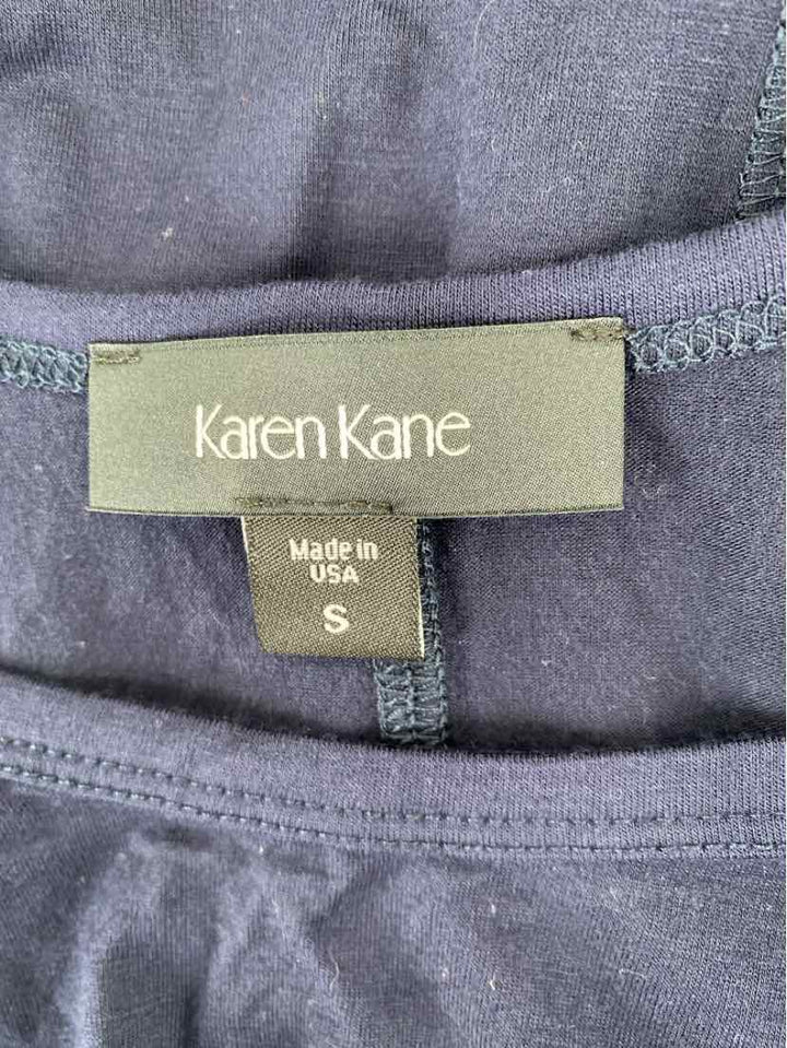Size S KAREN KANE Navy Shirt