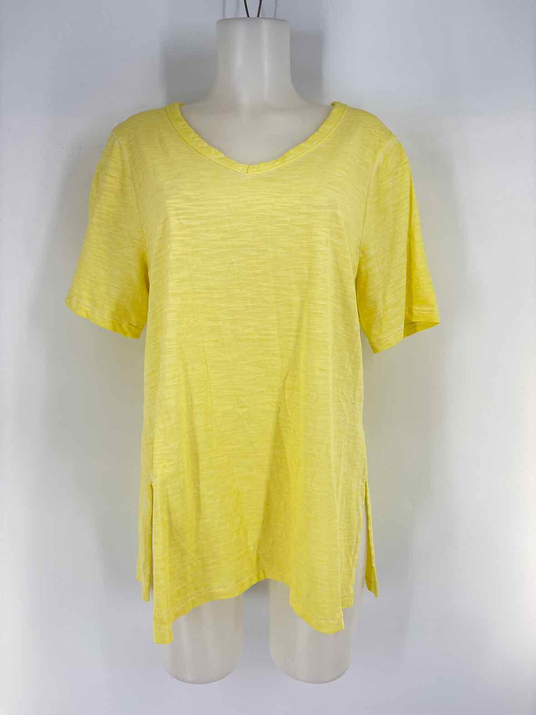 Size L Chico's Yellow Shirt