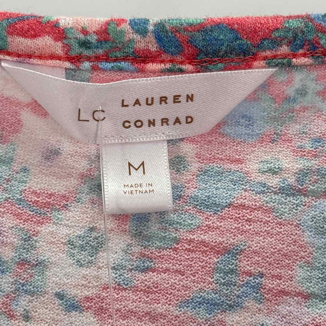 Size M LAUREN CONRAD Red Knit Shirt