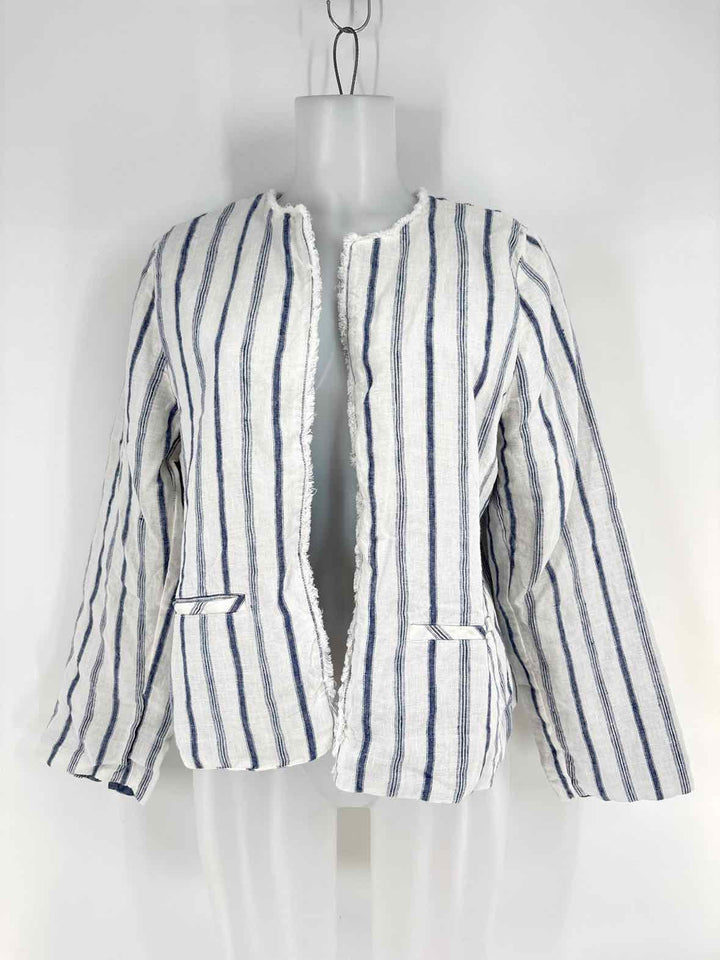 Size 10 Chico's White Jacket