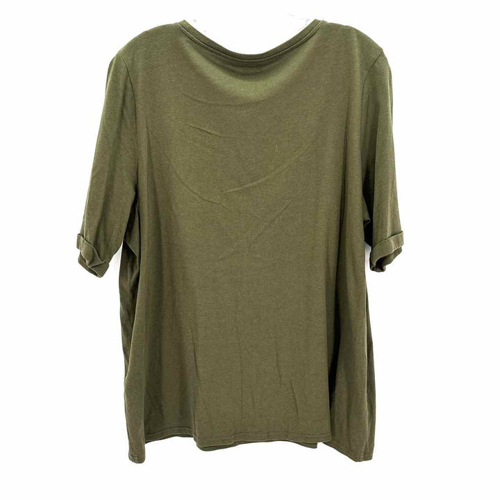 Size XL Chico's Olive Shirt