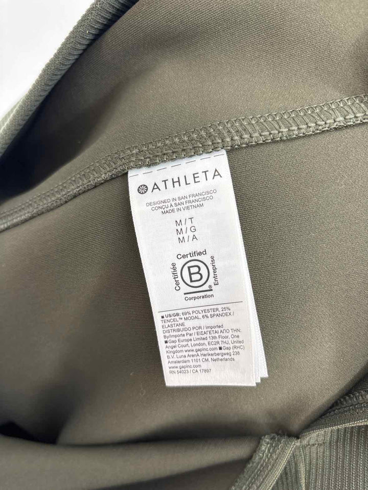 Size M Athleta Olive Dress