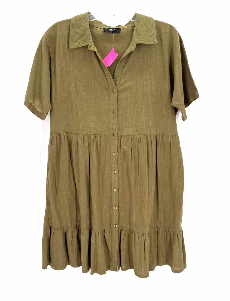 Size L Olive Dress