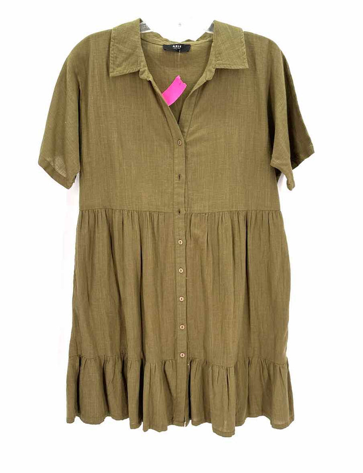 Size L Olive Dress