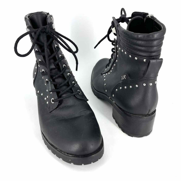 Shoe Size 9.5 Michael Kors Black Leather Boots
