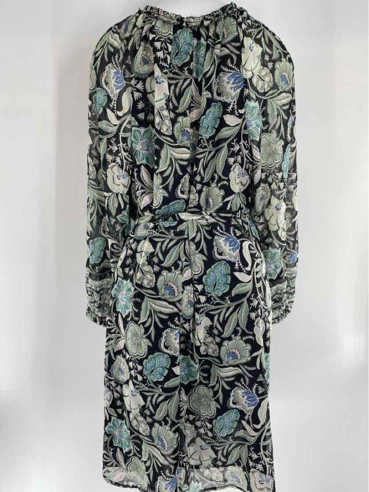 Size 18 LANE BRYANT Green Print Dress