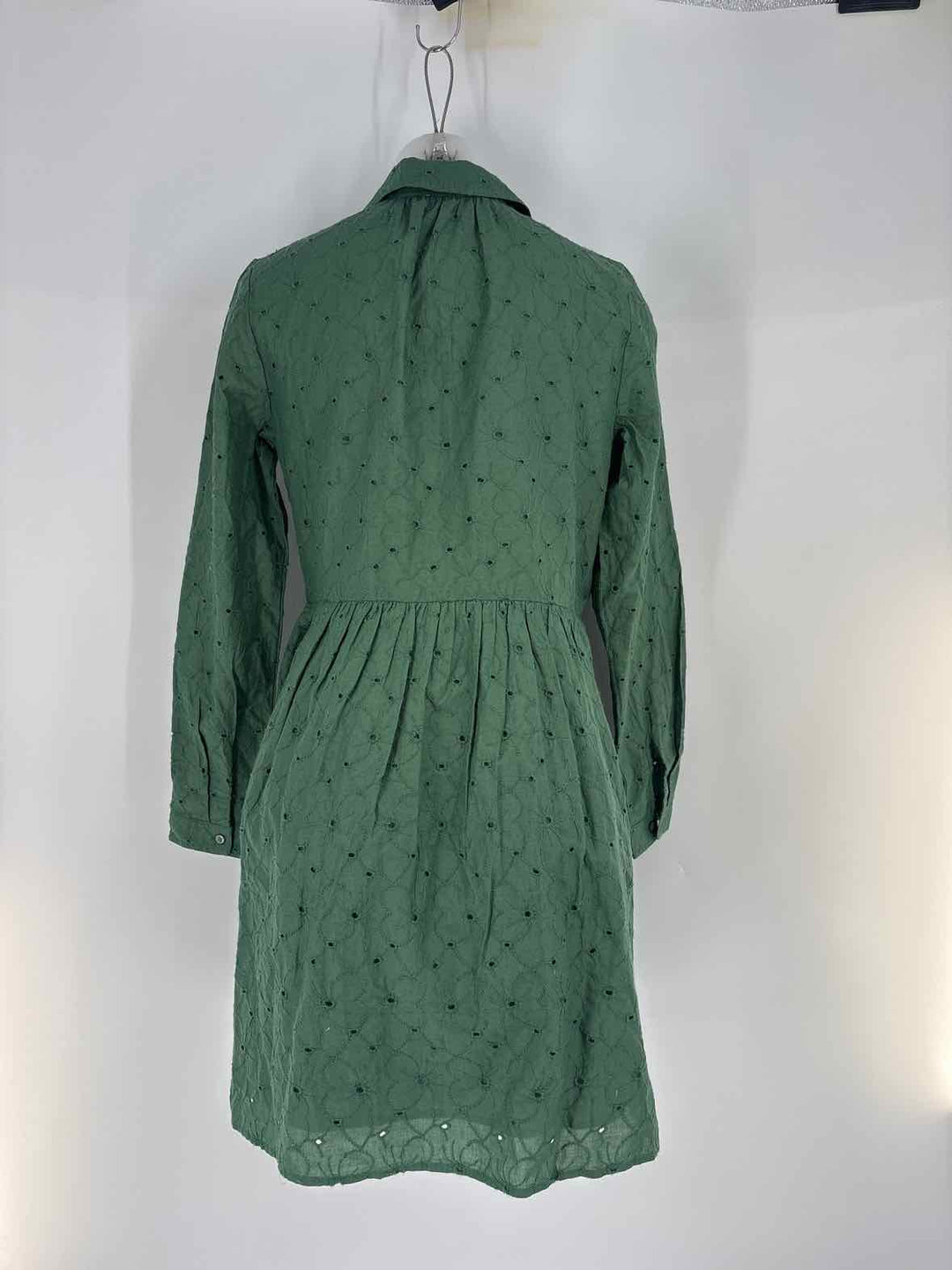 Size 6 J Crew Green Dress
