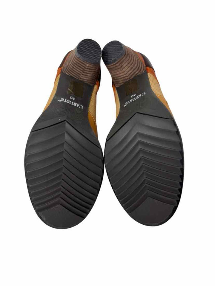 Shoe Size 40 L'ARTISTE Orange Pumps