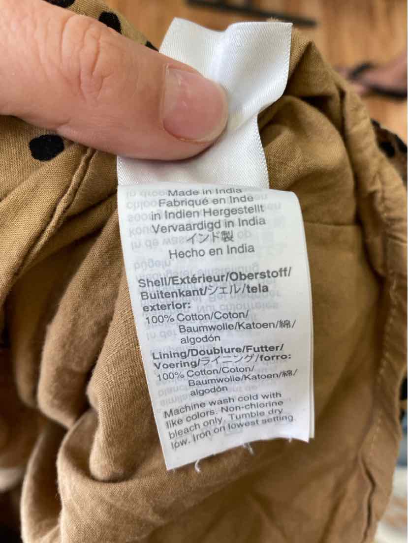 Size XL J Crew Tan Dress