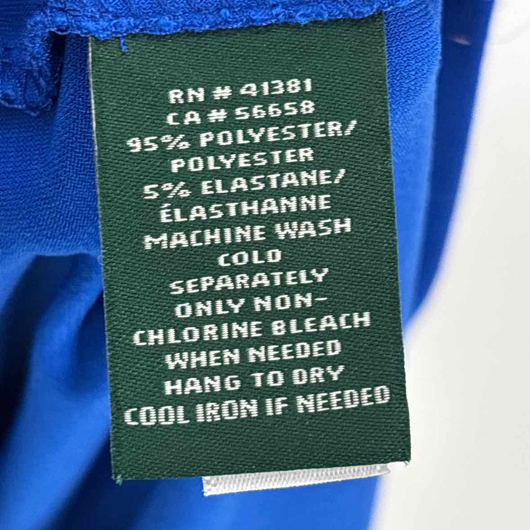 Size 6 RALPH LAUREN Royal Blue Dress