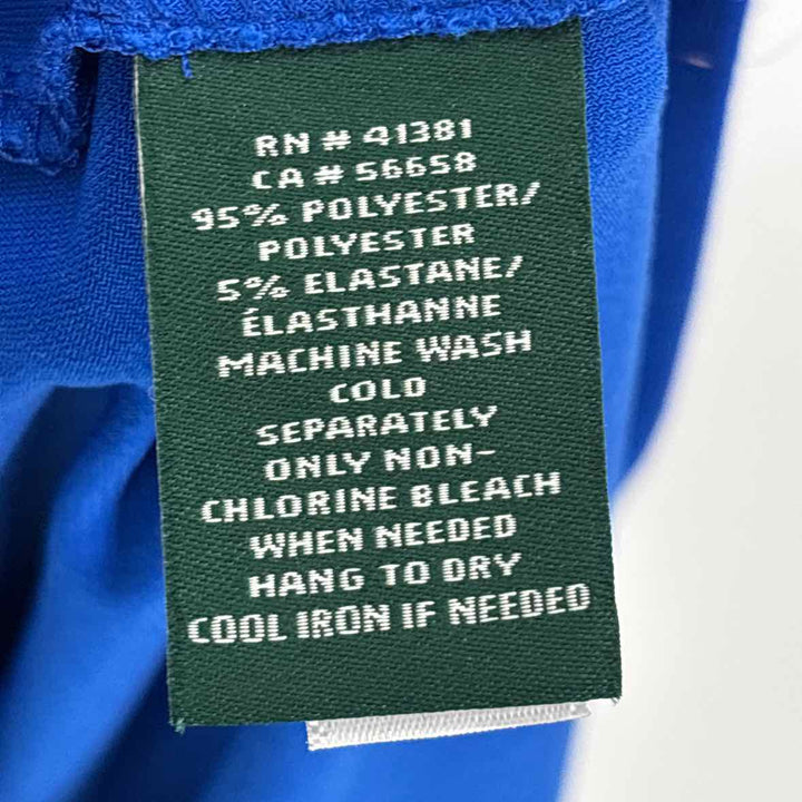 Size 6 RALPH LAUREN Royal Blue Dress