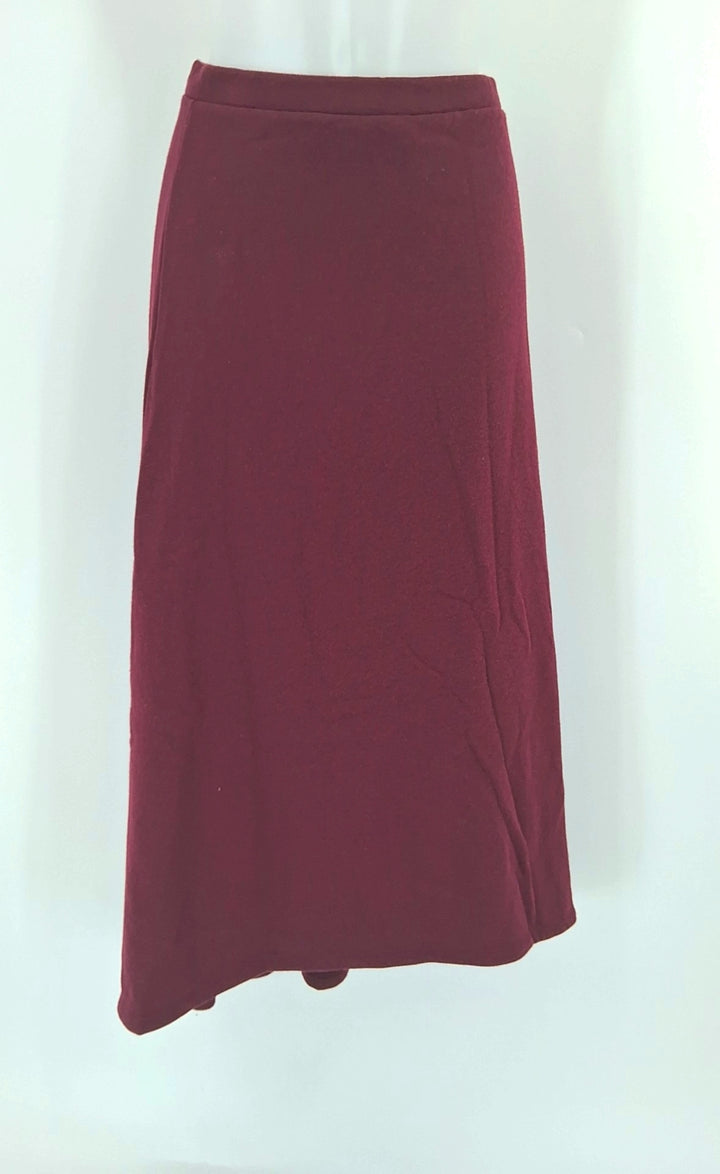 Size S Burgundy Skirt