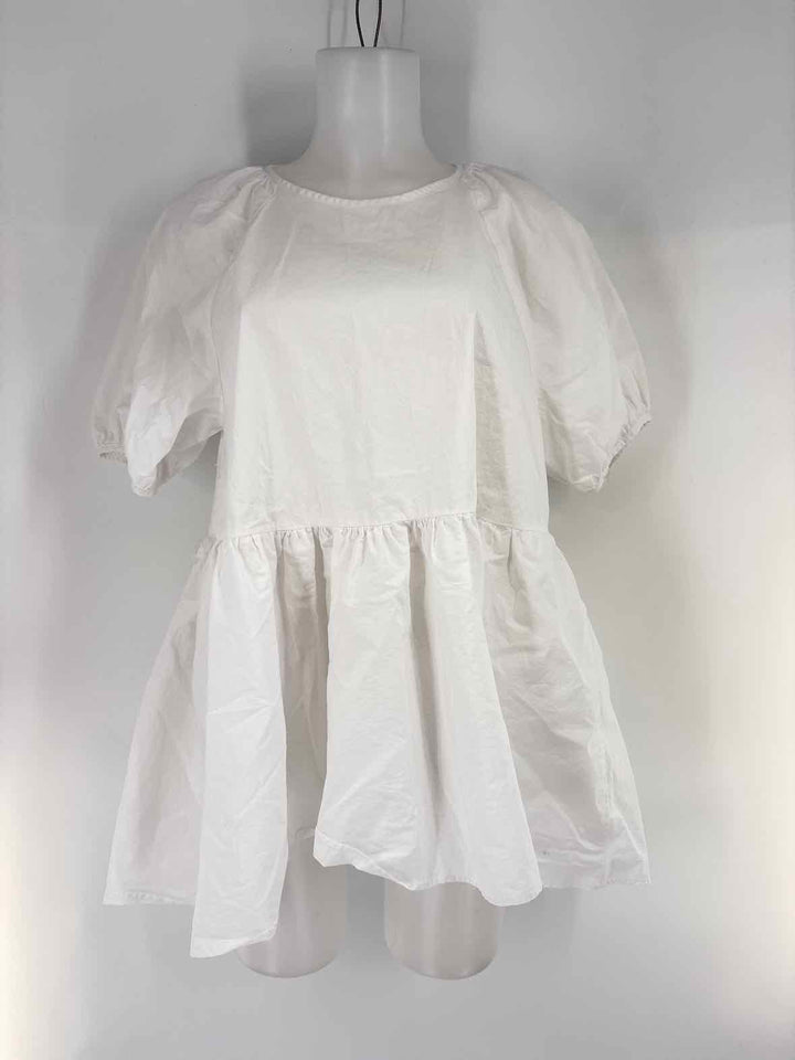 Size M HILL HOUSE White Shirt