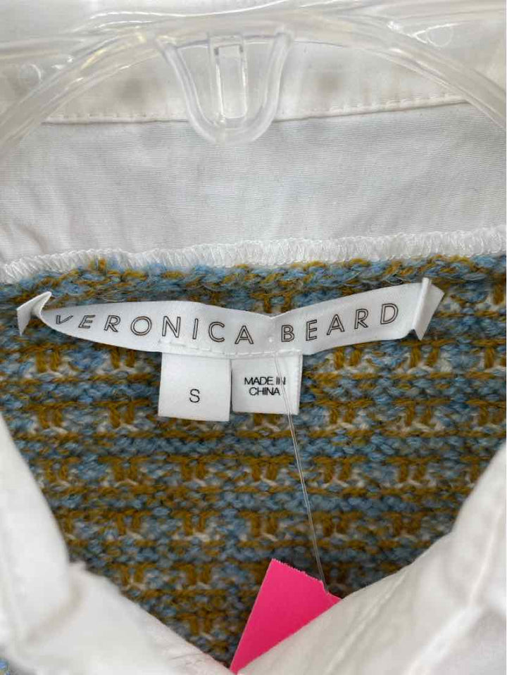 Size S VERONICA BEARD Green Knit Sweater