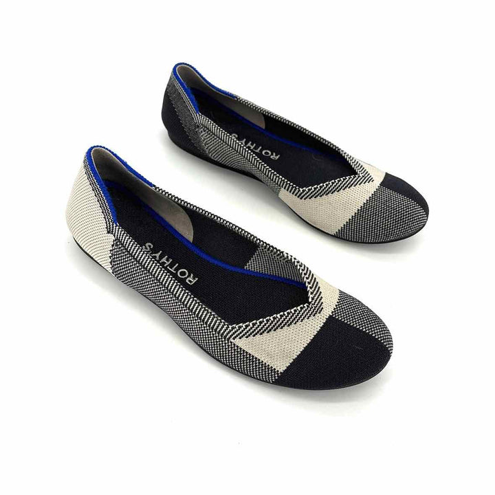 Shoe Size 6.5 ROTHY'S Multi-Color Knit Flats