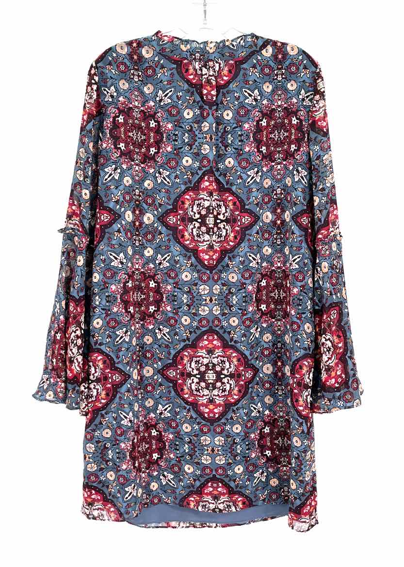 Size XL White House Black Market Blue Dress