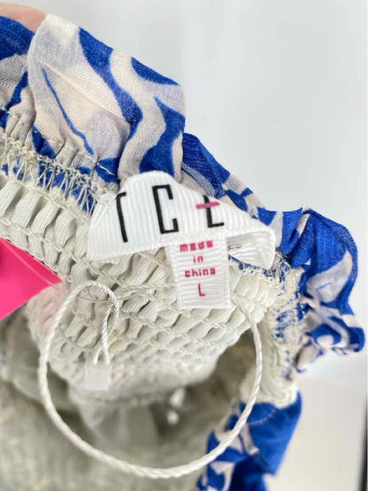 Size L TCEC Blue Dress