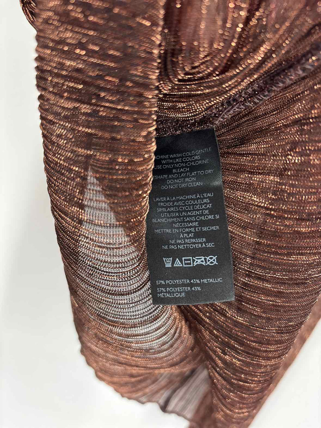 Size M Anthropologie Bronze Shirt