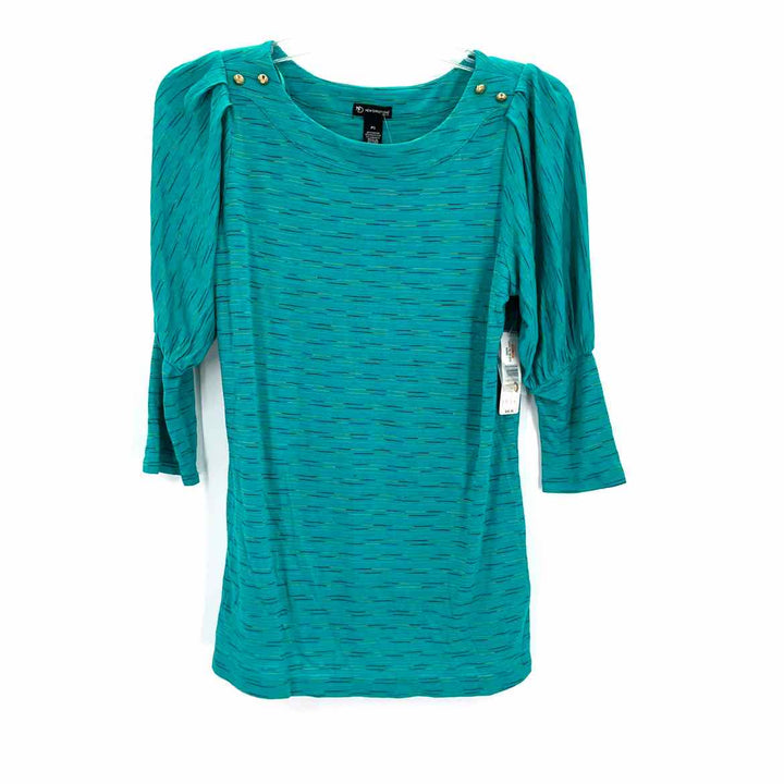 Size S NEW DIRECTION Teal Shirt