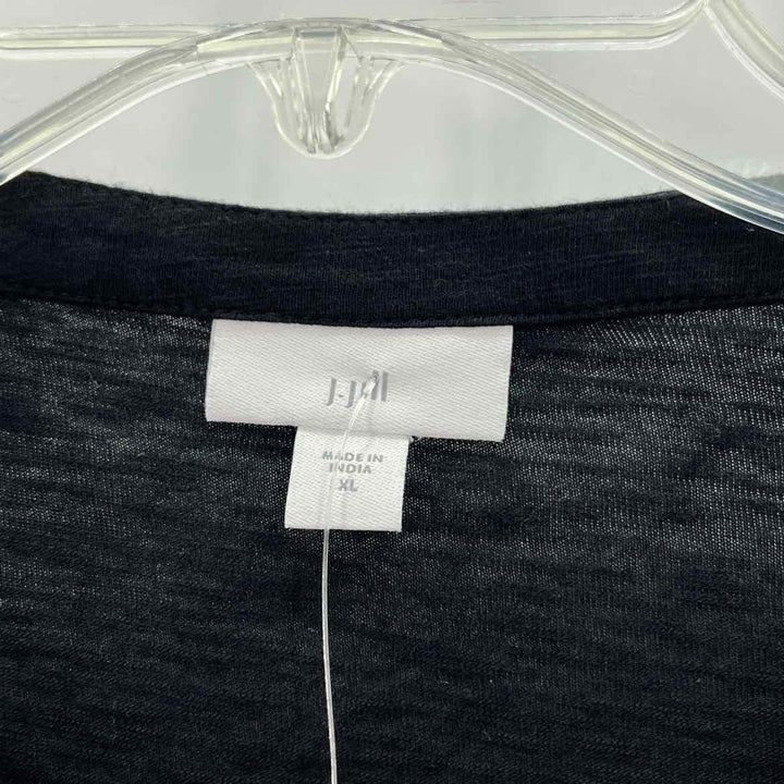Size XL J JILL Black Shirt