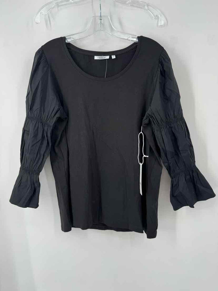 Size L Chico's Black Shirt