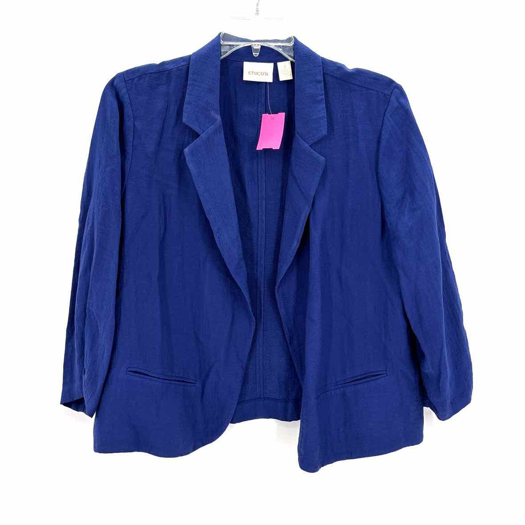 Size 3 Chico's Royal Blue Jacket