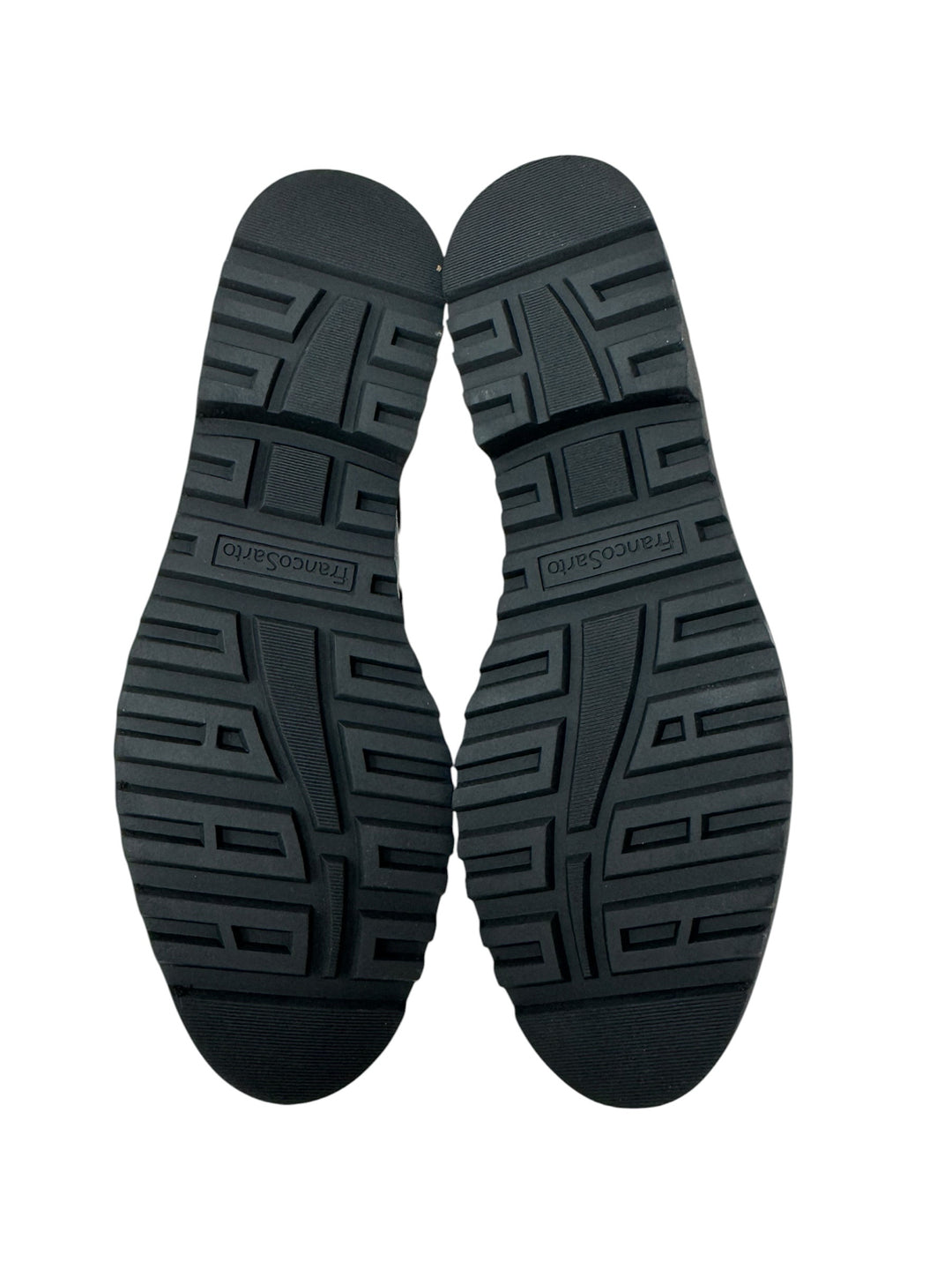 Shoe Size 10 FRANCO SARTO Black PATENT Flats