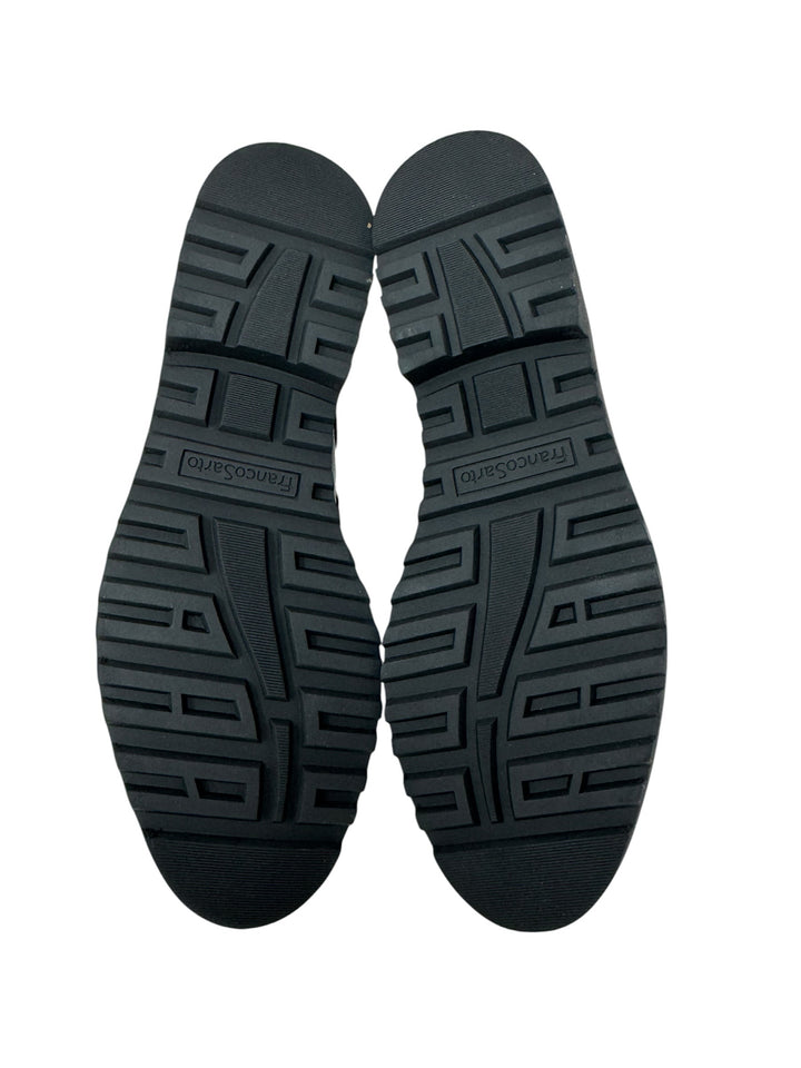 Shoe Size 10 FRANCO SARTO Black PATENT Flats