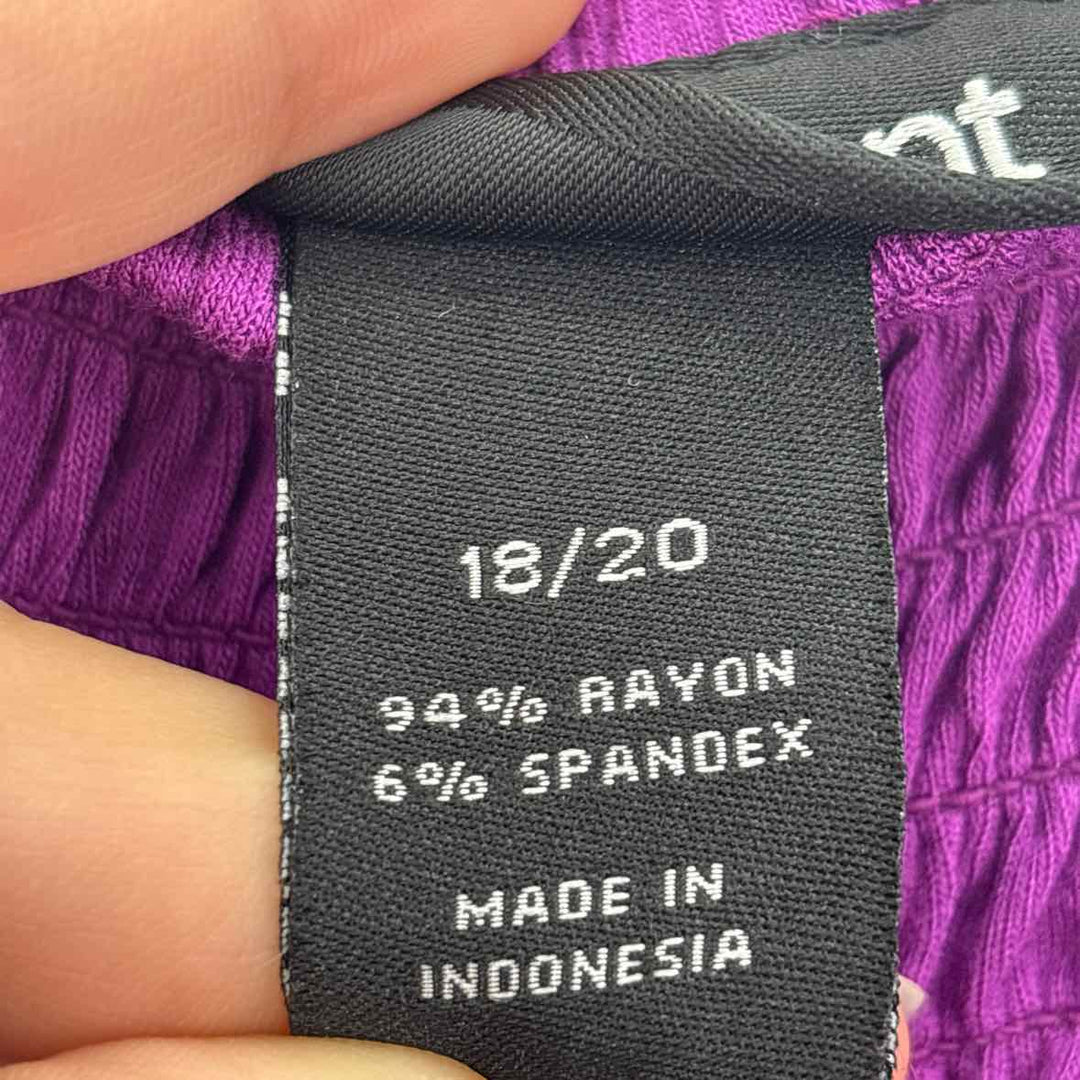 Size 18/20 LANE BRYANT Purple Dress