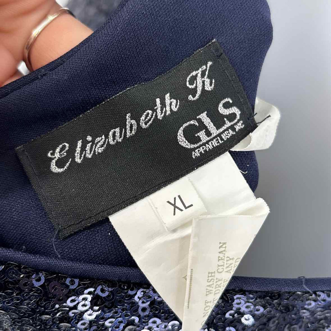 Size XL Navy PROM