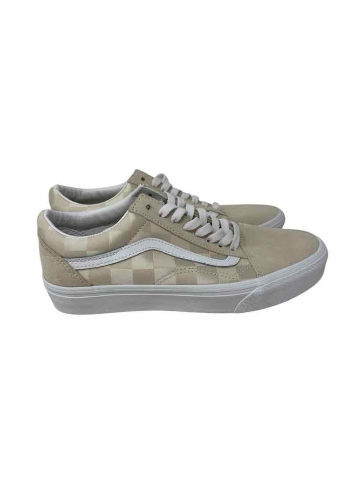 Shoe Size 8.5 Vans Tan Sneakers