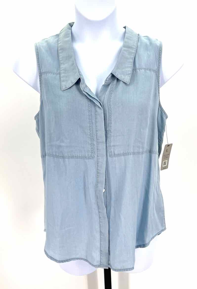Size L Light Blue Chambray Shirt