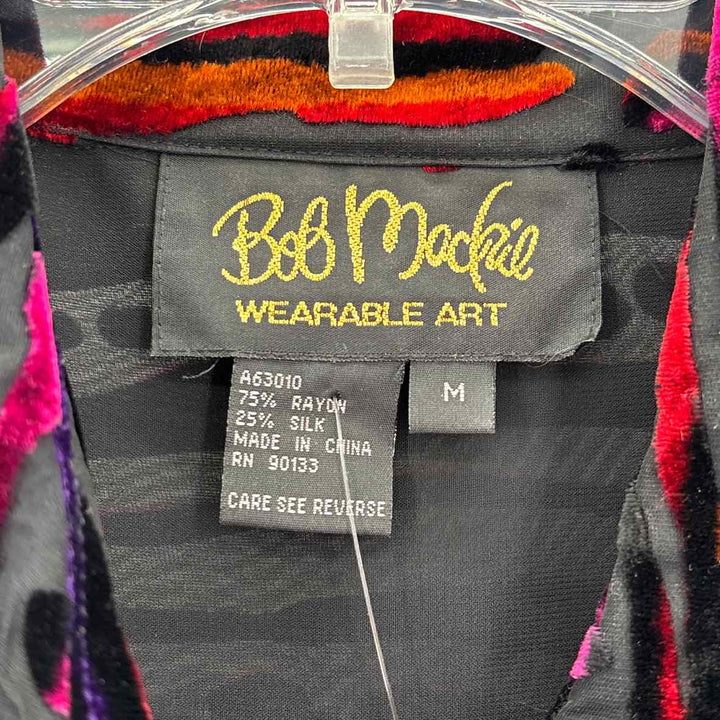 Size M BOB MACKIE Black Shirt