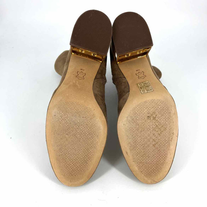 Shoe Size 8 Tory Burch Taupe Suede Boots