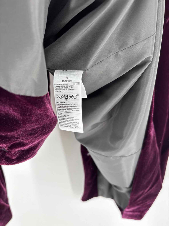 Size 12 Banana Republic Purple Blazer