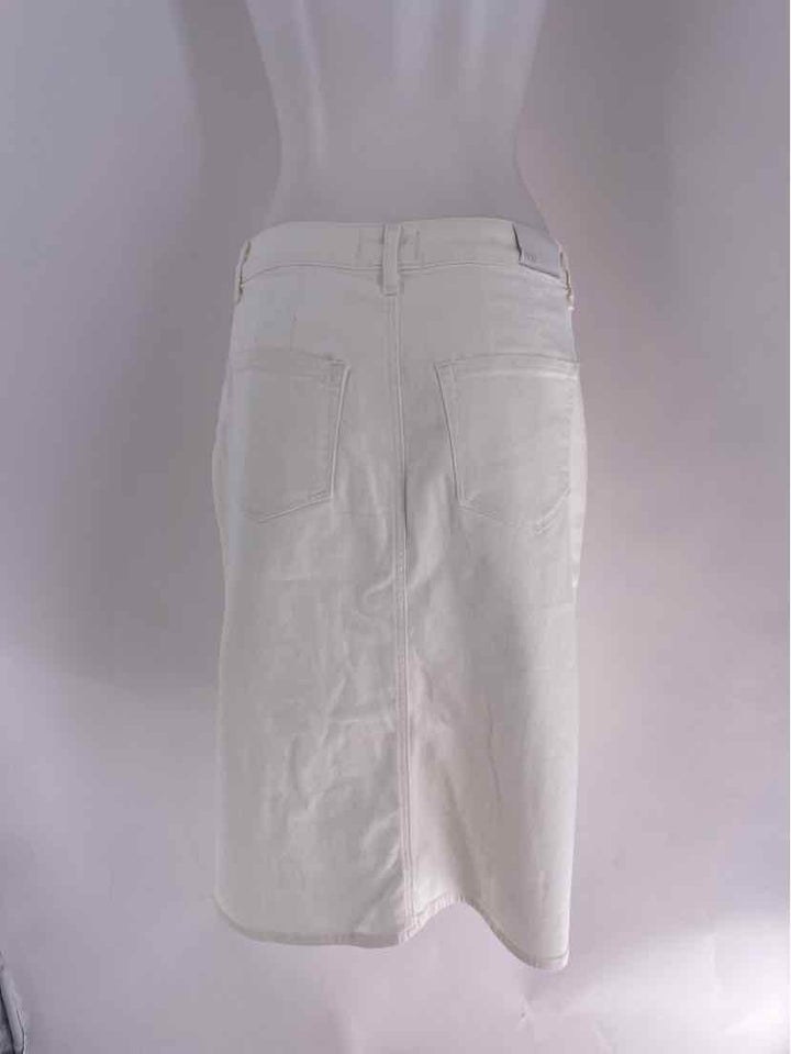 Size 28 PAIGE White Skirt