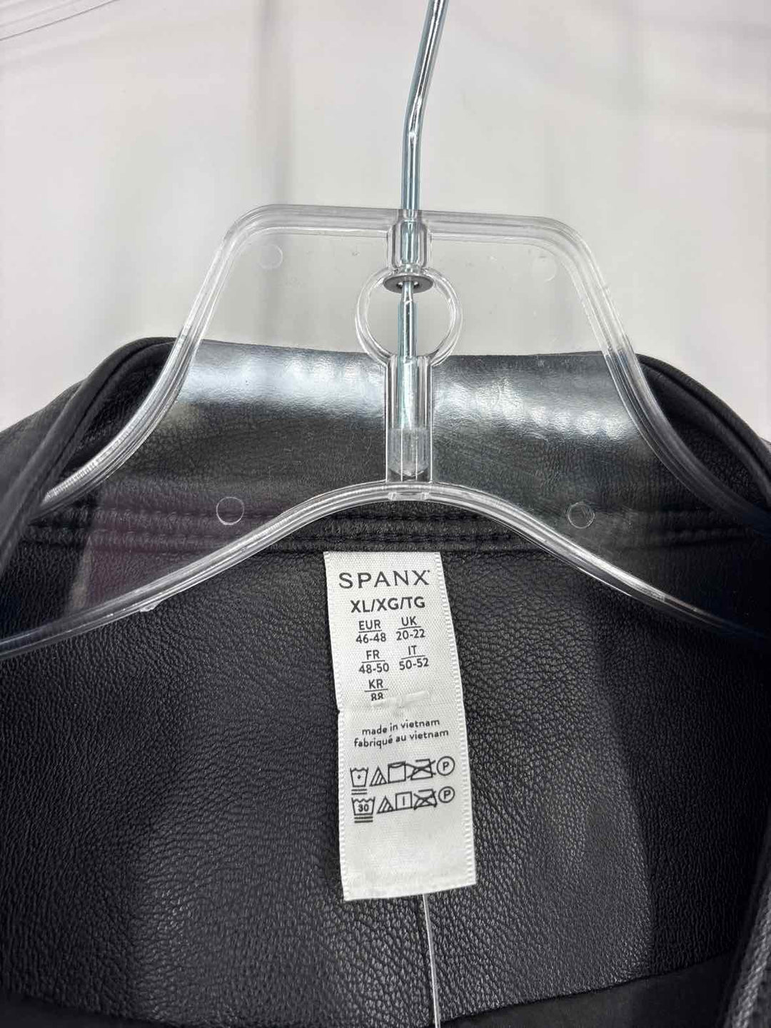Size XL SPANX Black Jacket