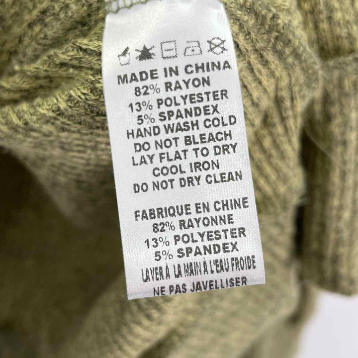 Size L Green Print Shirt