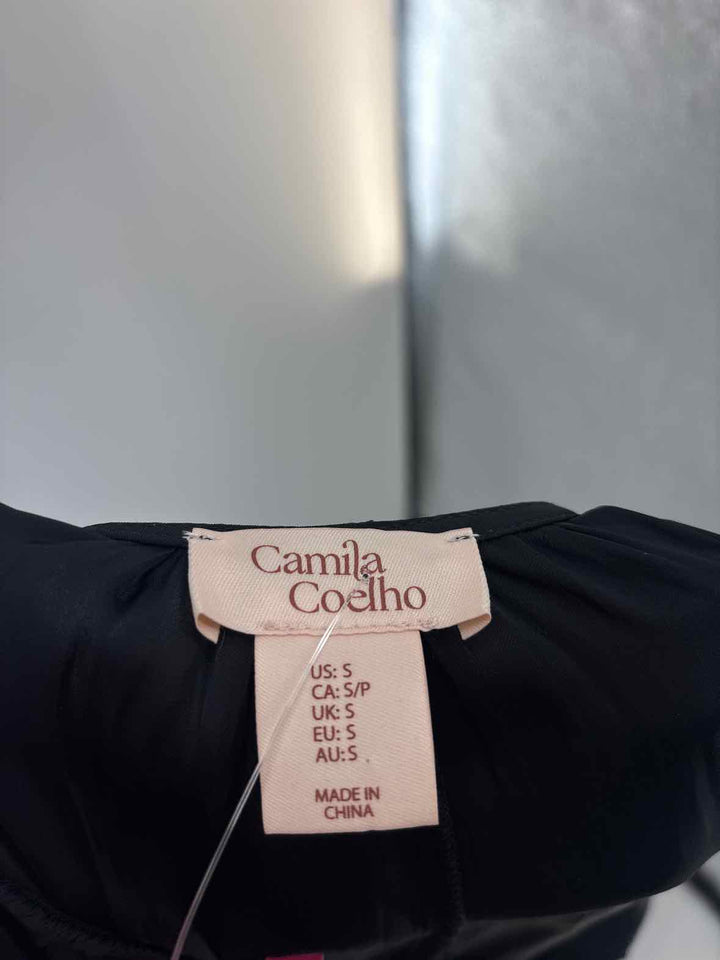Size S CAMILA COELHO Black Dress