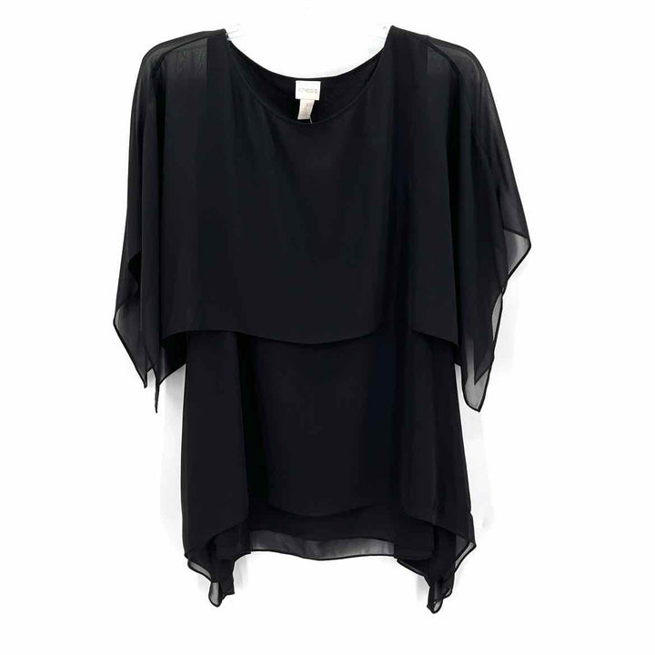 Size XL Chico's Black Shirt