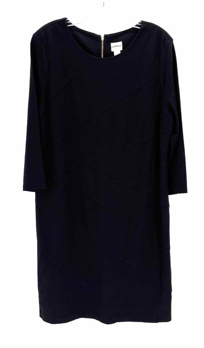Size XL Chico's Black Knit Dress
